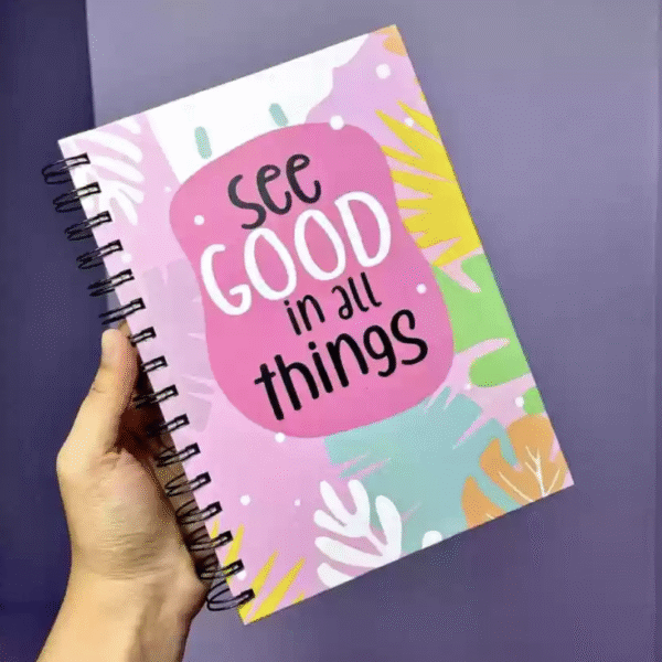 See Good Spiral notebook